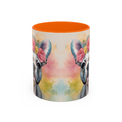 French Bulldog 04 Accent Coffee Mug - Dog Lover Gift
