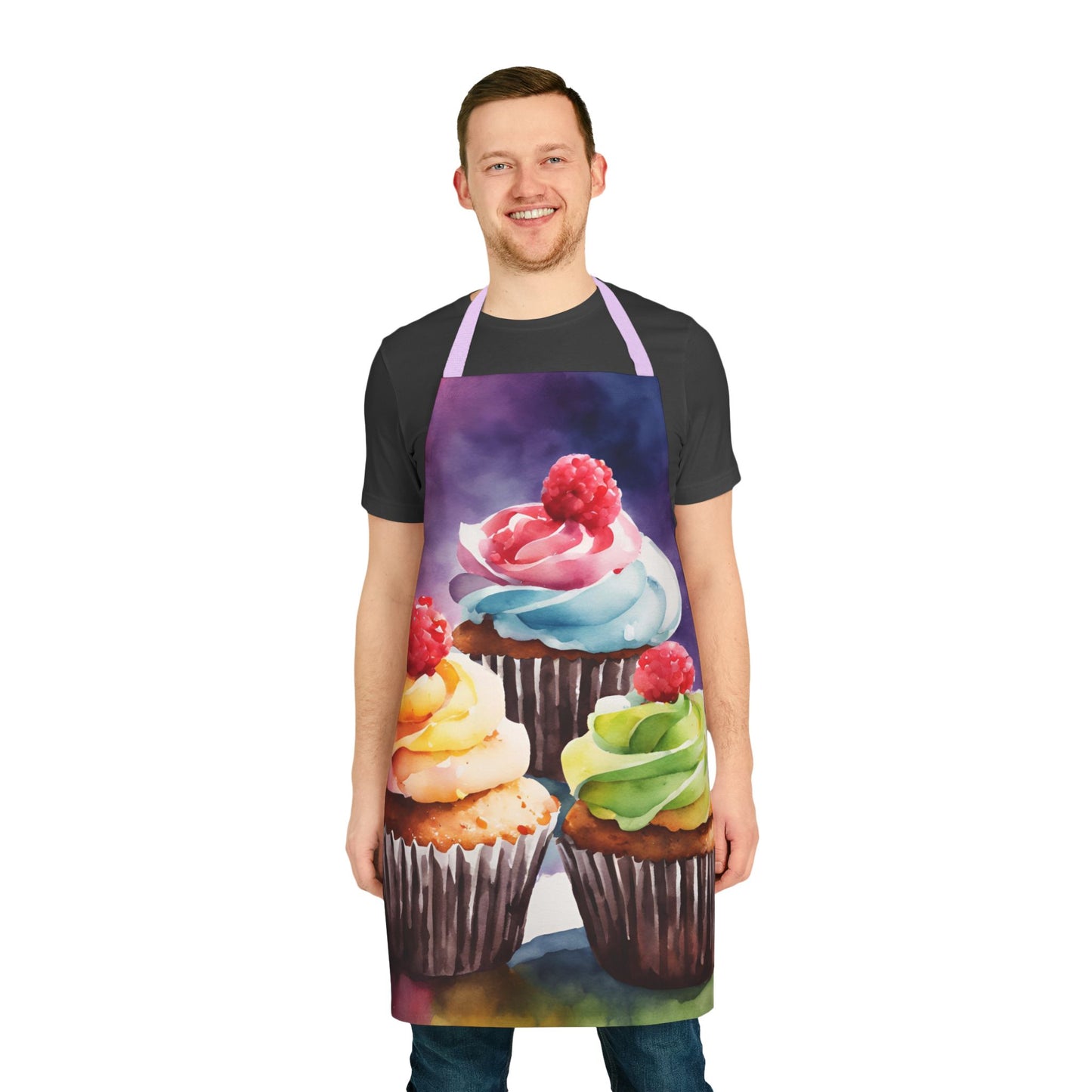 Cupcake 03 Baking Lovers 5-Color Straps Kitchen Wear