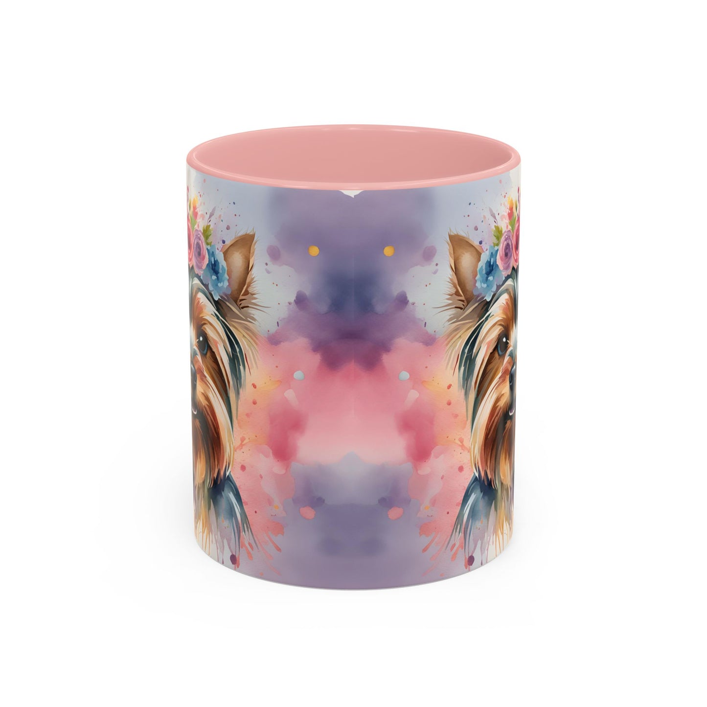 Yorkshire Terrier 01 Accent Coffee Mug - Dog Lover Gift