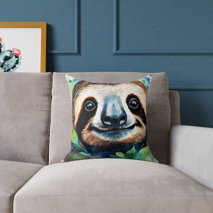 Sloth 01 Poly Pillow - Natures Beauty Design