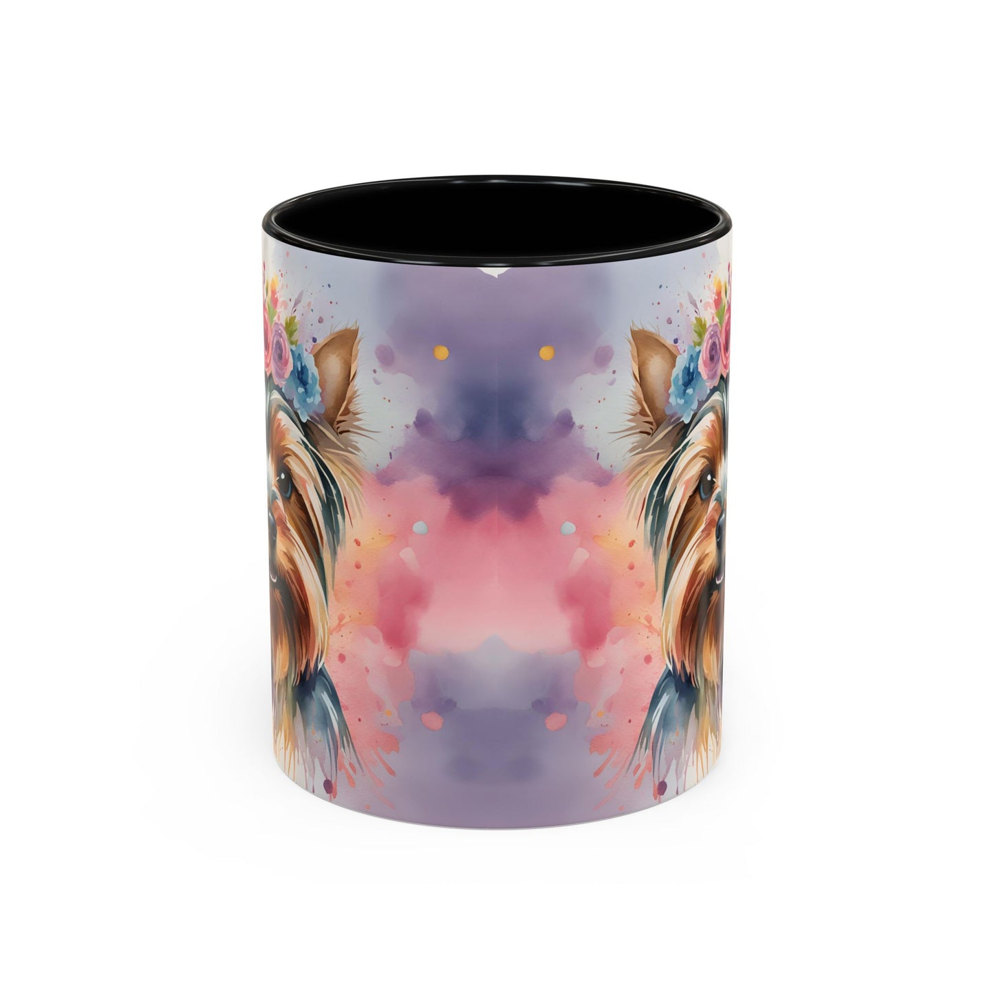Yorkshire Terrier 01 Accent Coffee Mug - Dog Lover Gift