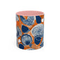 Orange shells 3 Accent Coffee Mug (11oz)