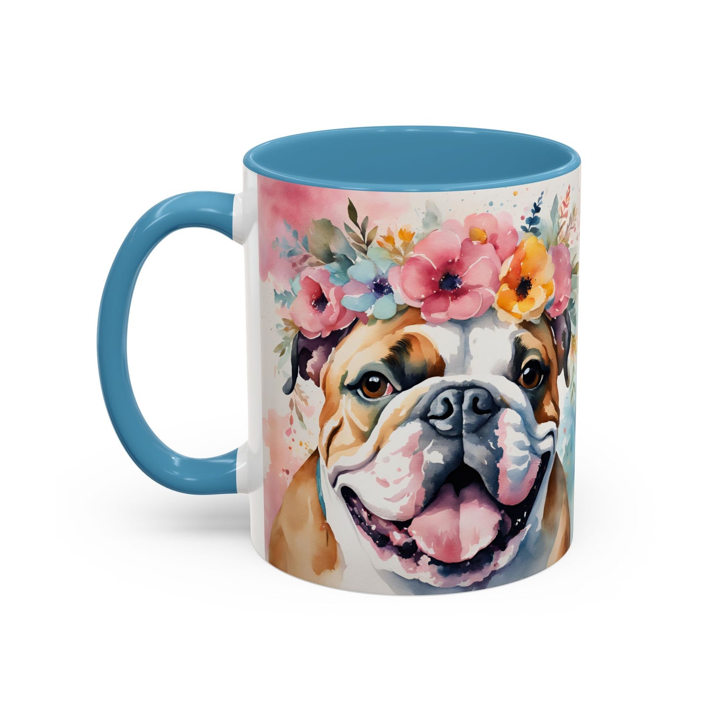 British Bulldog 04 Accent Coffee Mug - Dog Lover Gift