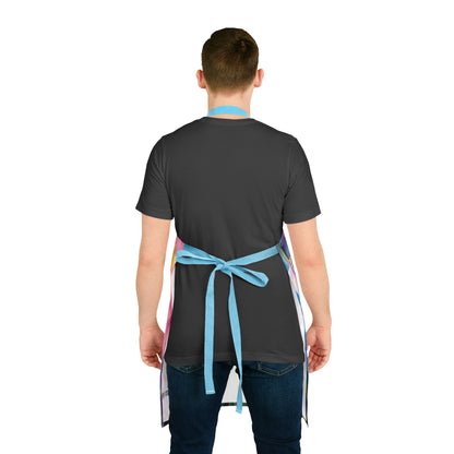 Irises 03 Apron 5-Color Straps