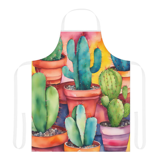 Multi Cacti 2 Adult Apron (AOP)