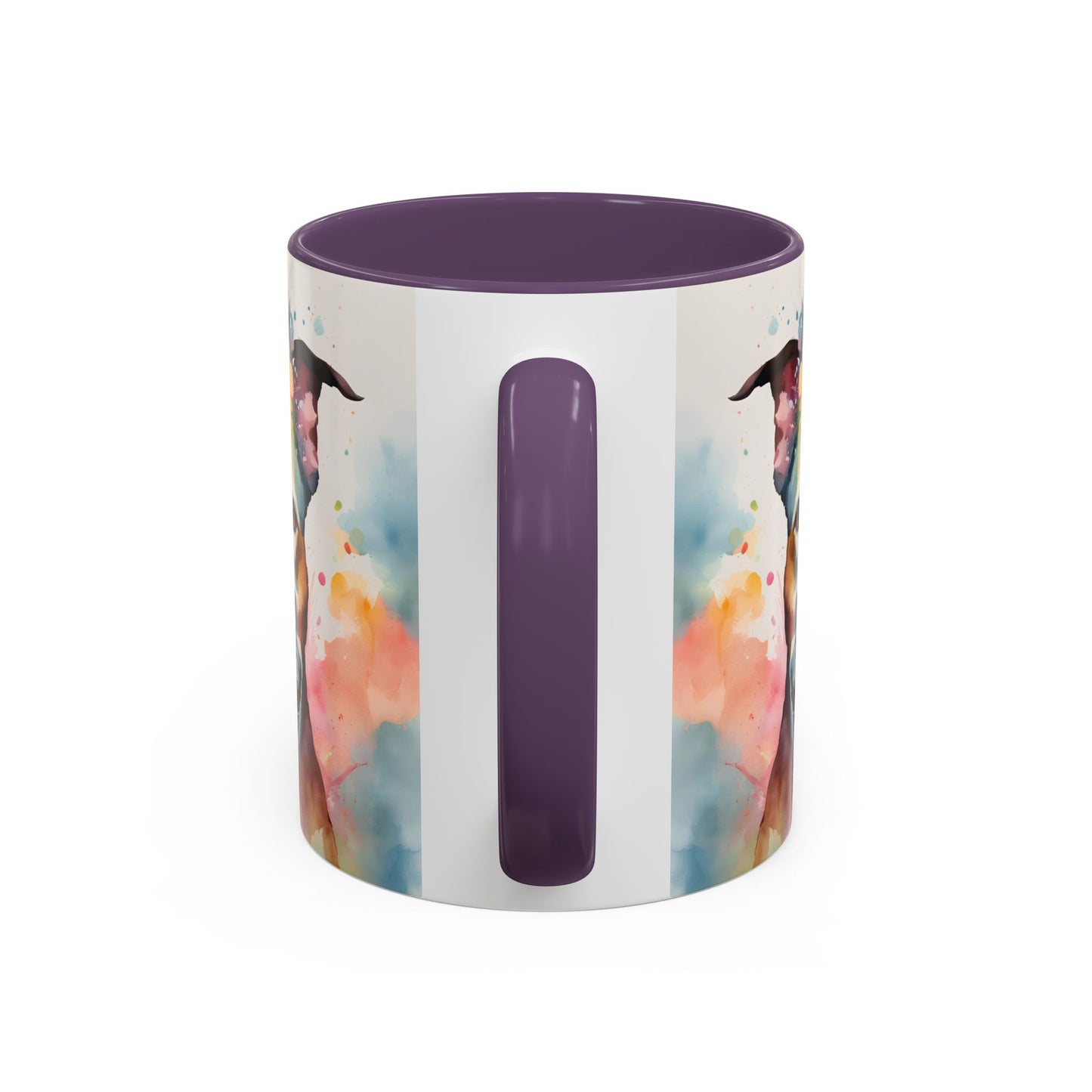 Staffordshire Bull Terrier 03 Accent Coffee Mug - Dog Lover Gift