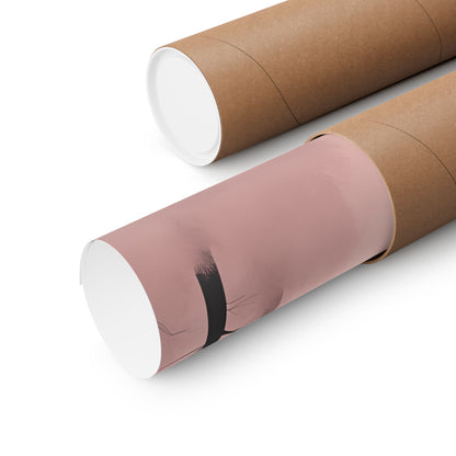 Lonely Forest Pink 24 Matte Square Posters