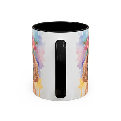 Cockapoo 02 Accent Coffee Mug - Dog Lover Gift
