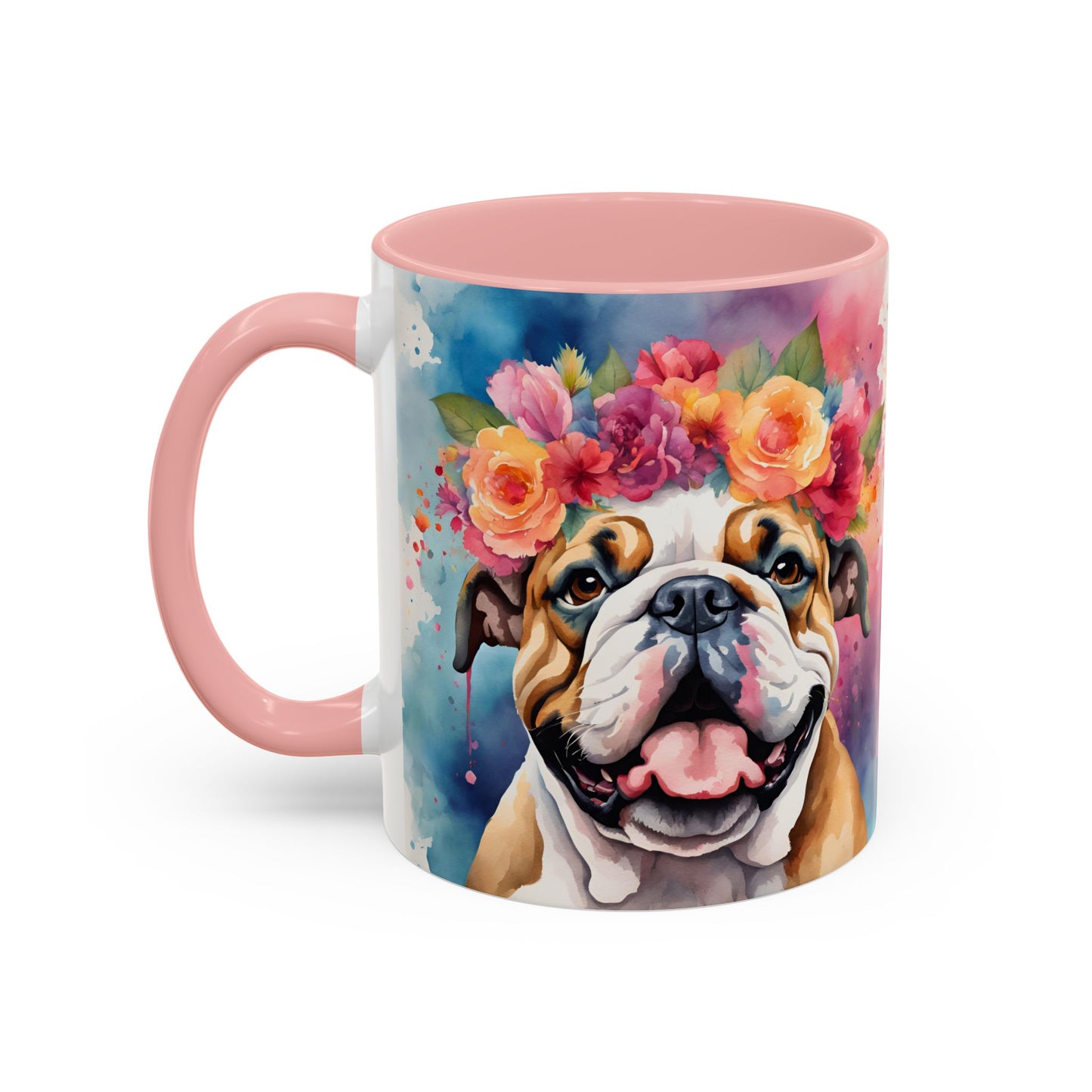 British Bulldog 01 Accent Coffee Mug - Dog Lover Gift