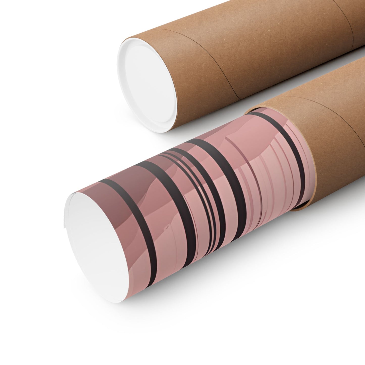 Lonely Forest Pink 2 Matte Square Posters