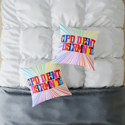 Cupid Doesn’t Discriminate Poly Pillow