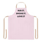 Rub It, Smoke It, Love It Apron, Cooking Pun