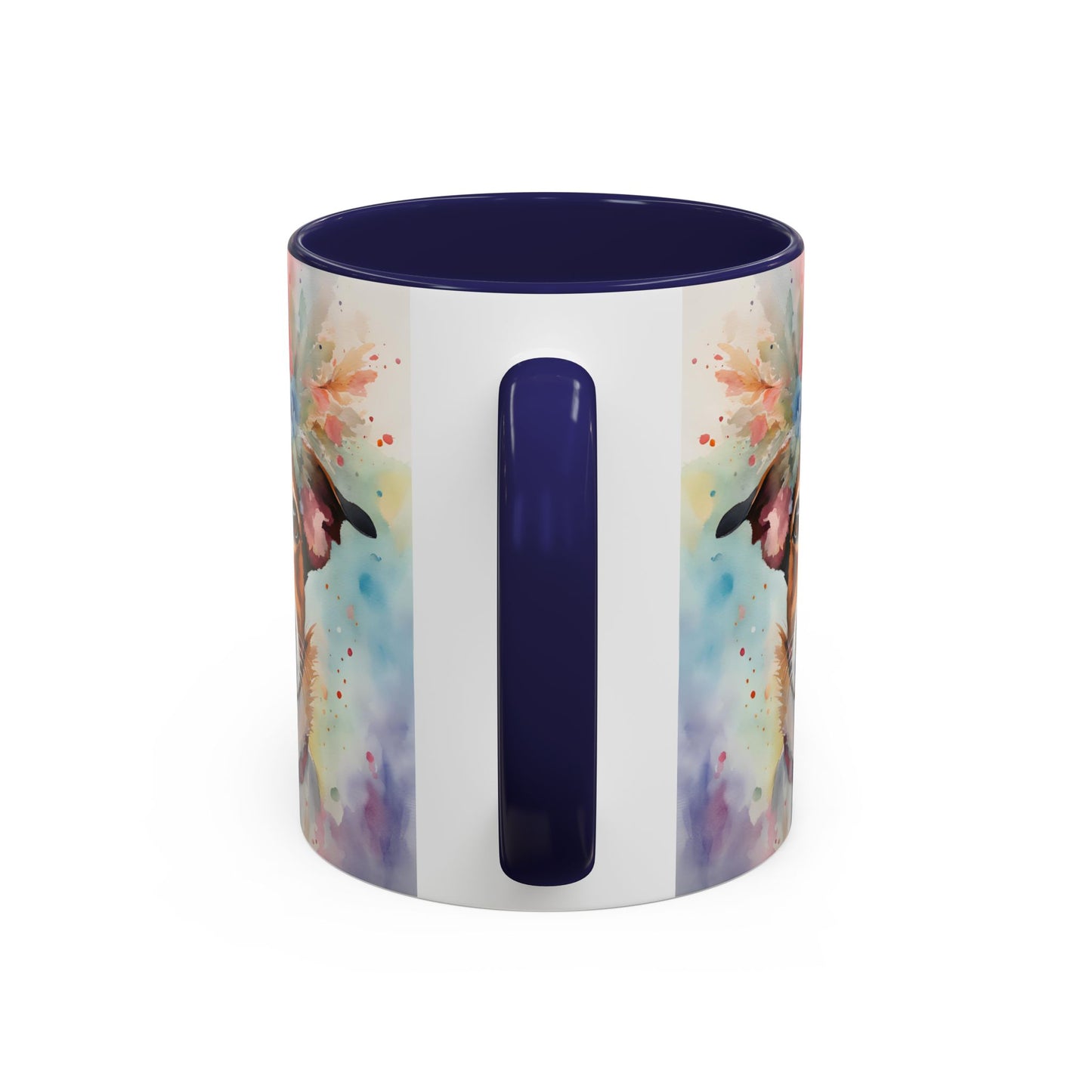 Jack Russell 04 Accent Coffee Mug - Dog Lover Gift