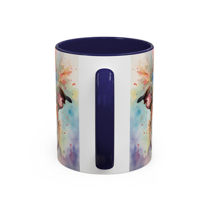 Jack Russell 04 Accent Coffee Mug - Dog Lover Gift