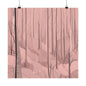 Lonely Forest Pink 20 Matte Square Posters