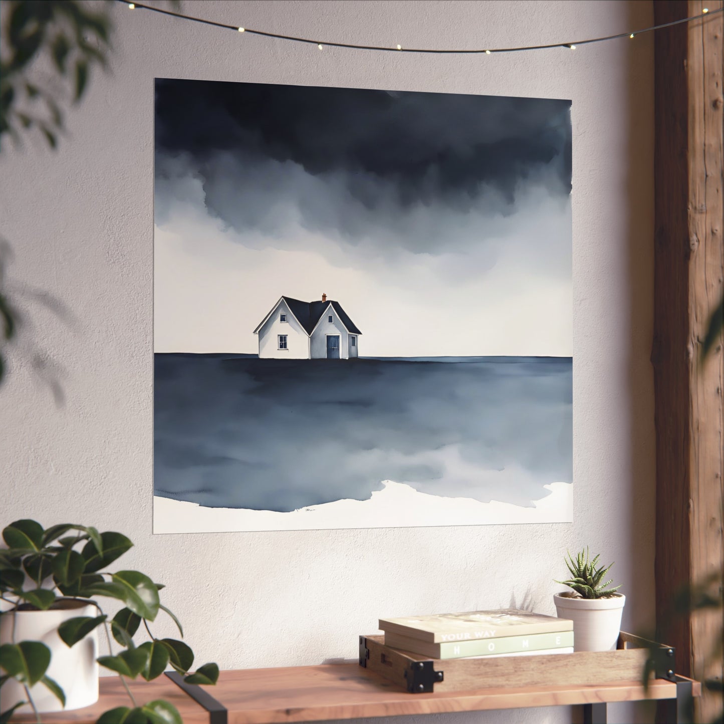 Blue Collection 9 Matte Print