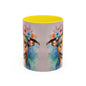 Staffordshire Bull Terrier 02 Accent Coffee Mug - Dog Lover Gift