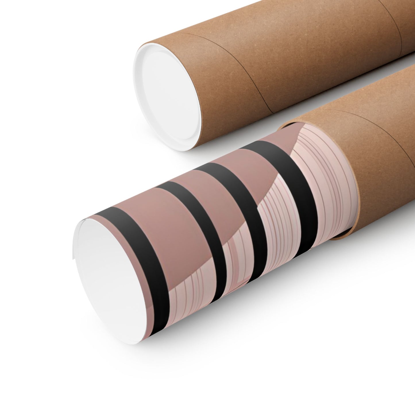 Lonely Forest Pink 18 Matte Square Posters