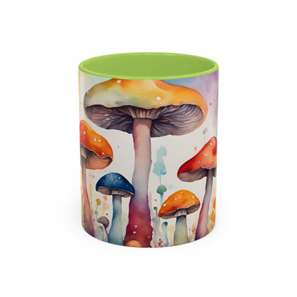 Mushroom 3 Accent Mug 11oz