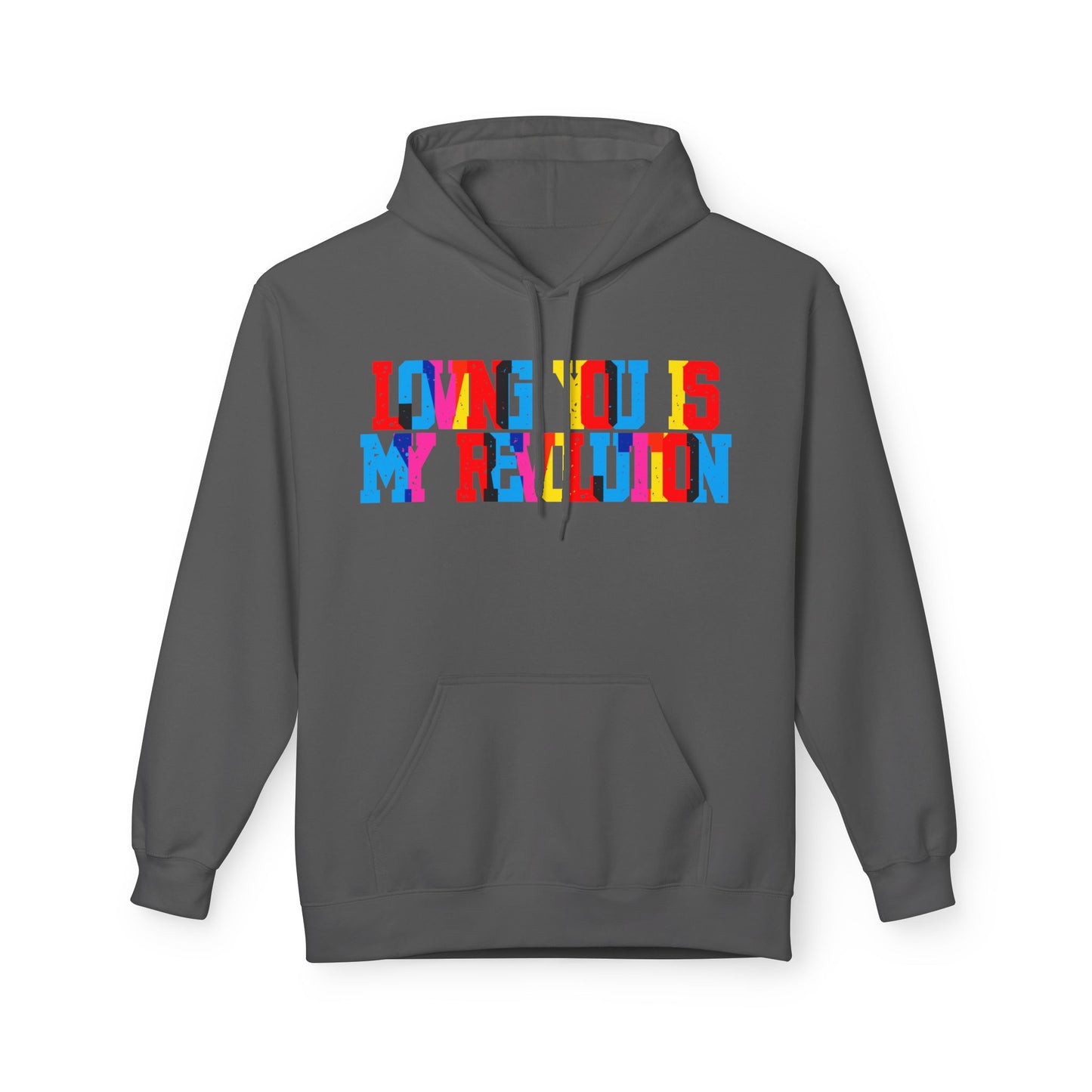 Loving You Is My Revolution Unisex Valentines Hoodie