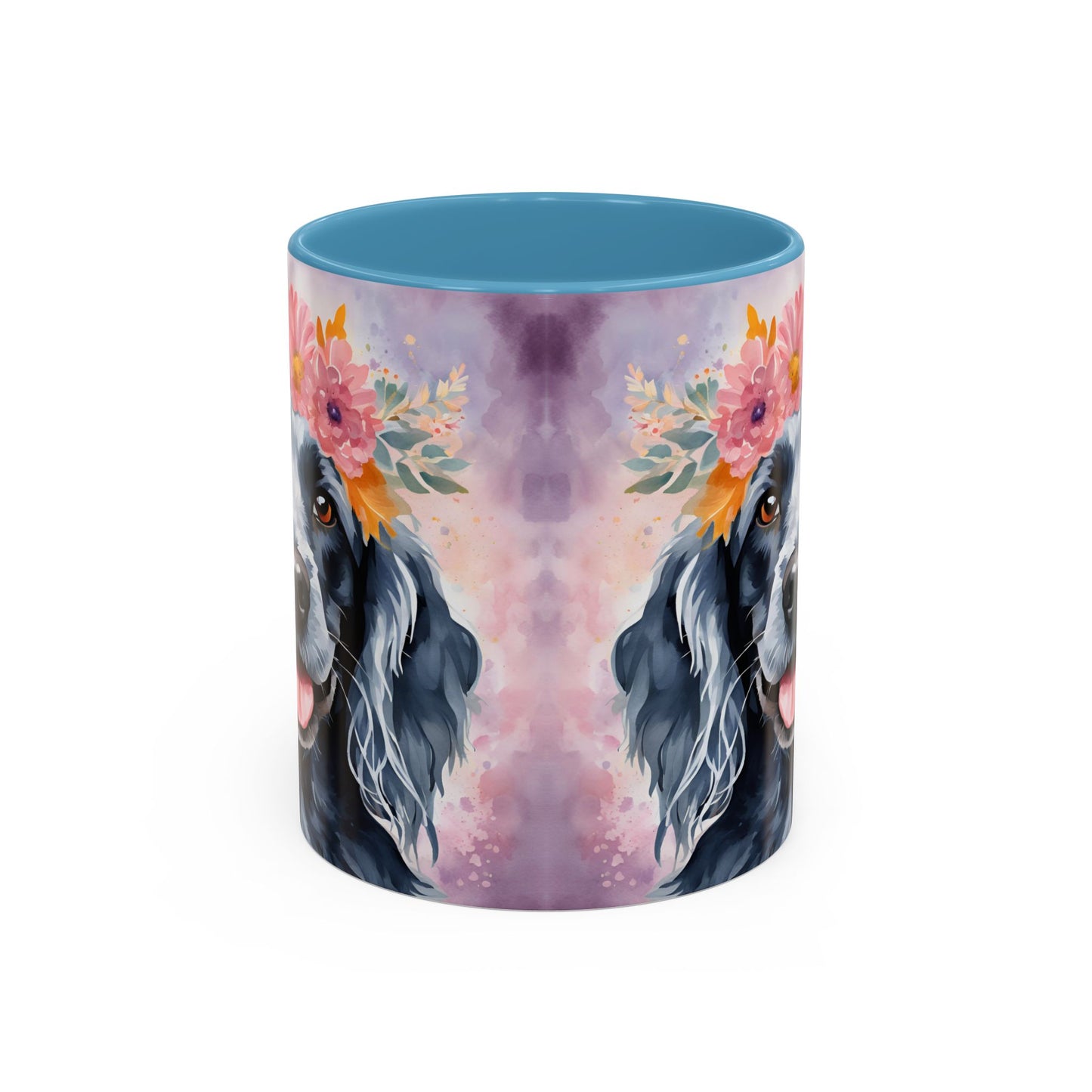 Blue Roan Cocker Spaniel 02 Accent Coffee Mug - Dog Lover Gift