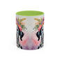 Dalmatian 03 Accent Coffee Mug - Dog Lover Gift