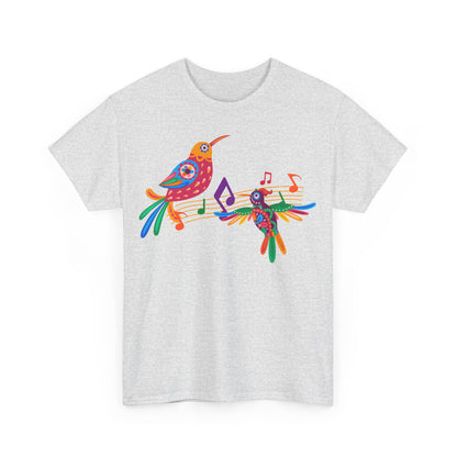 Jazzy birds 06 Unisex Heavy Cotton Tee