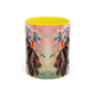 Springer Spaniel 03 Accent Coffee Mug - Dog Lover Gift