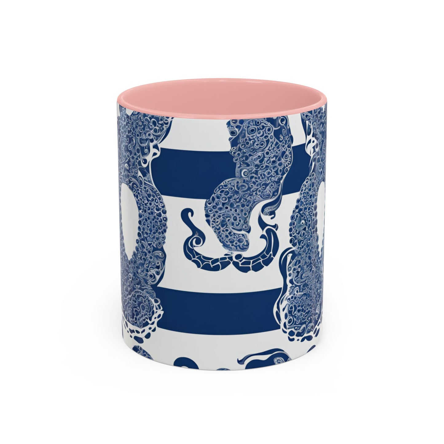 Octopus 6 Accent Coffee Mug (11oz)