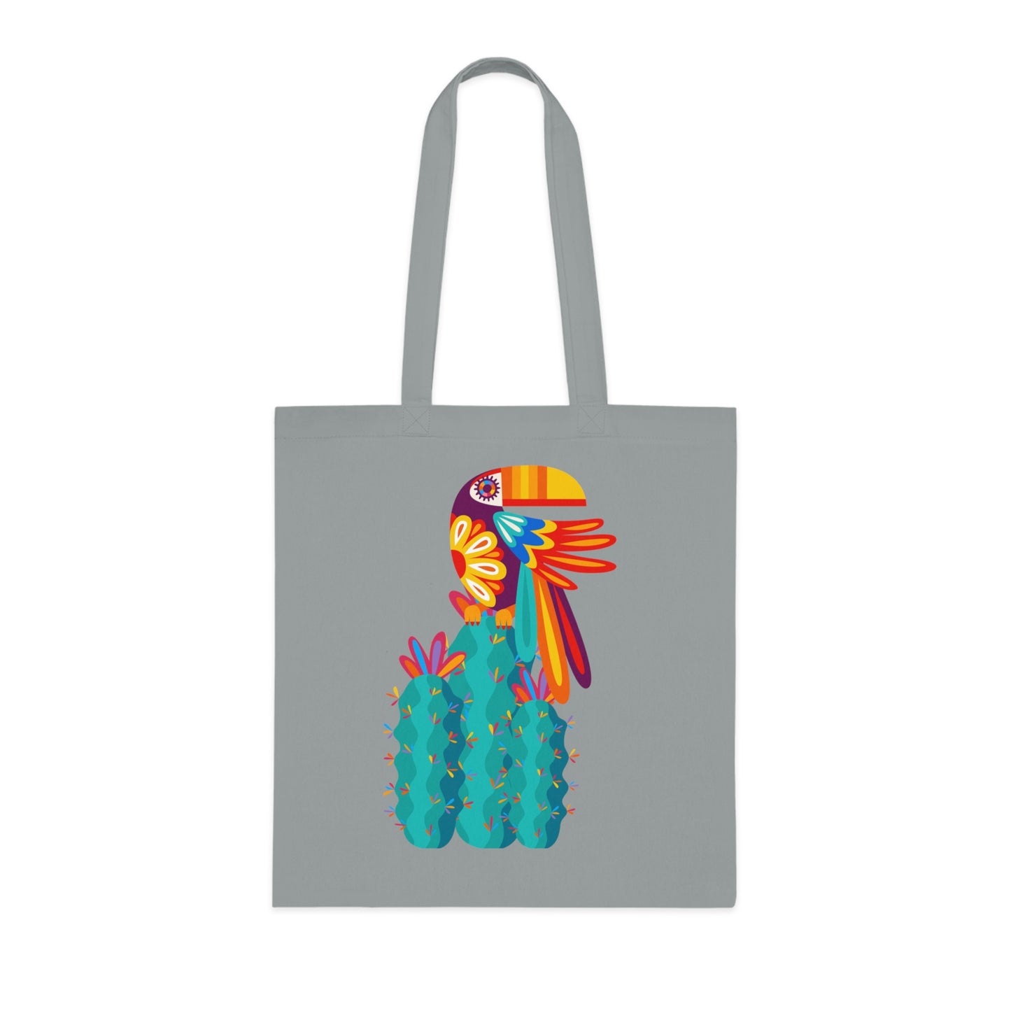 Funky birds 09 Cotton Tote