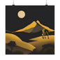 Lone Collection Giraffe 12 Matte Square Posters