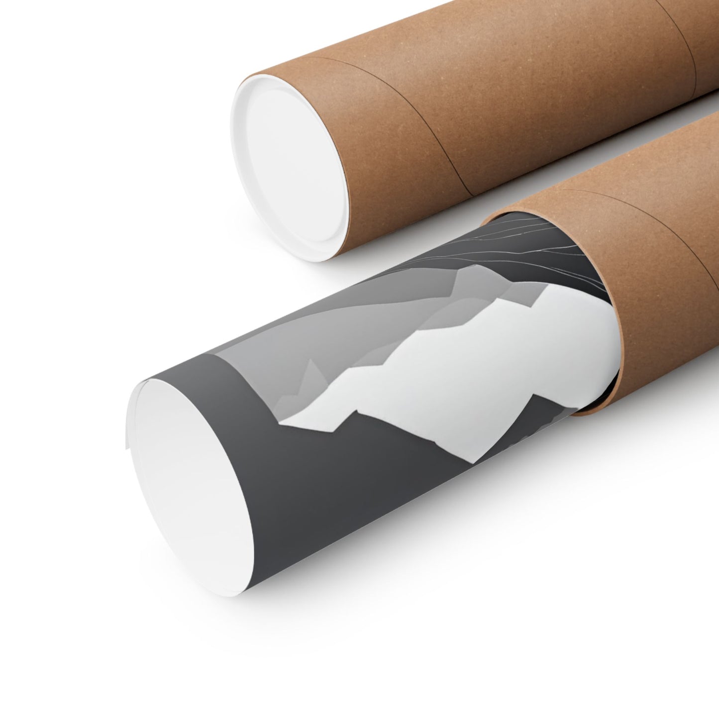 Lone Collection Wolf 6 Matte Square Posters