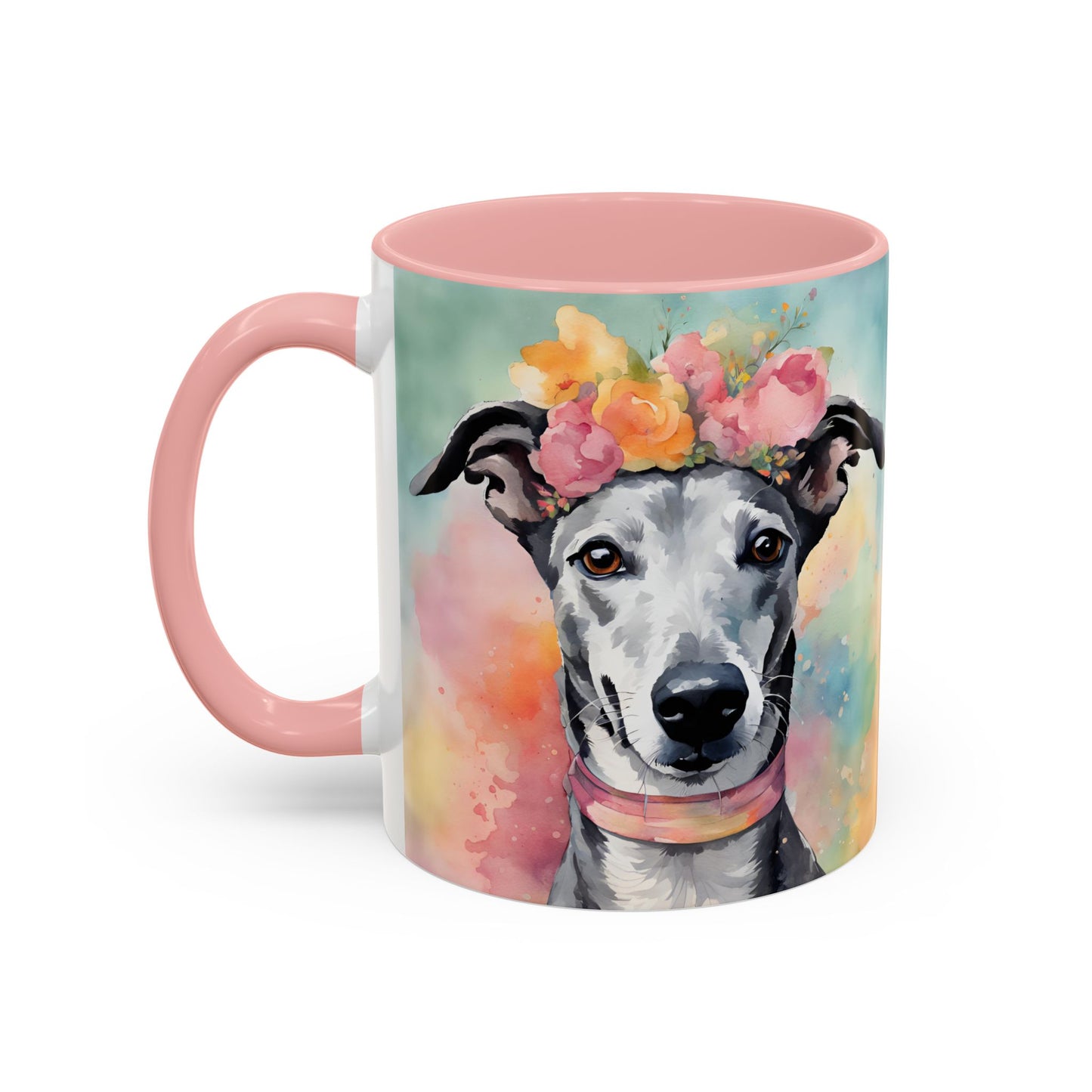 Greyhound 03 Accent Coffee Mug - Dog Lover Gift
