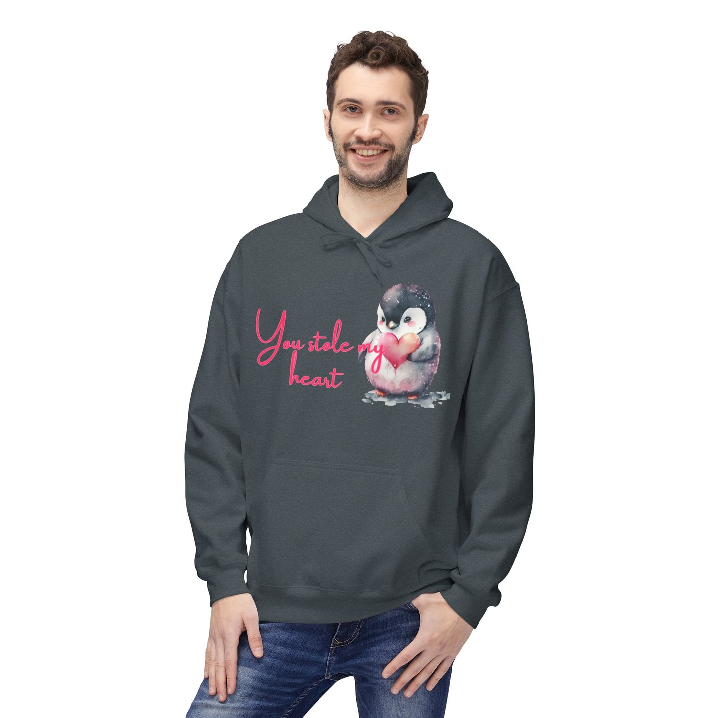 You Stole My Heart Unisex Valentines Hoodie