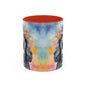 Blue Roan Cocker Spaniel 01 Accent Coffee Mug - Dog Lover Gift