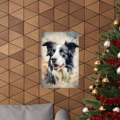 Dogs Sheep Dog 01 Matte Vertical Poster