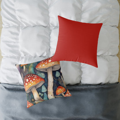 Toadstool 02 Poly Pillow - Natures Beauty Design