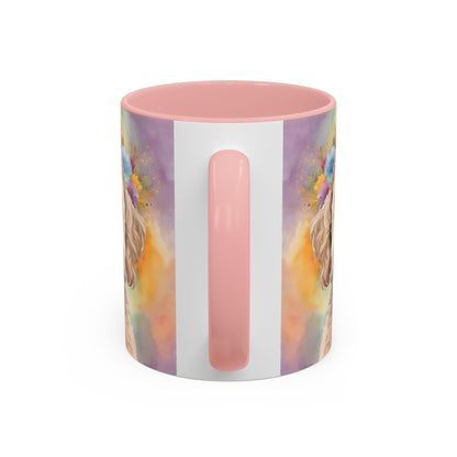 Labradoodle 01 Accent Coffee Mug - Dog Lover Gift