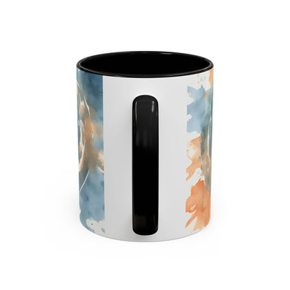 Koi Carp 01 Accent Coffee Mug (11oz)