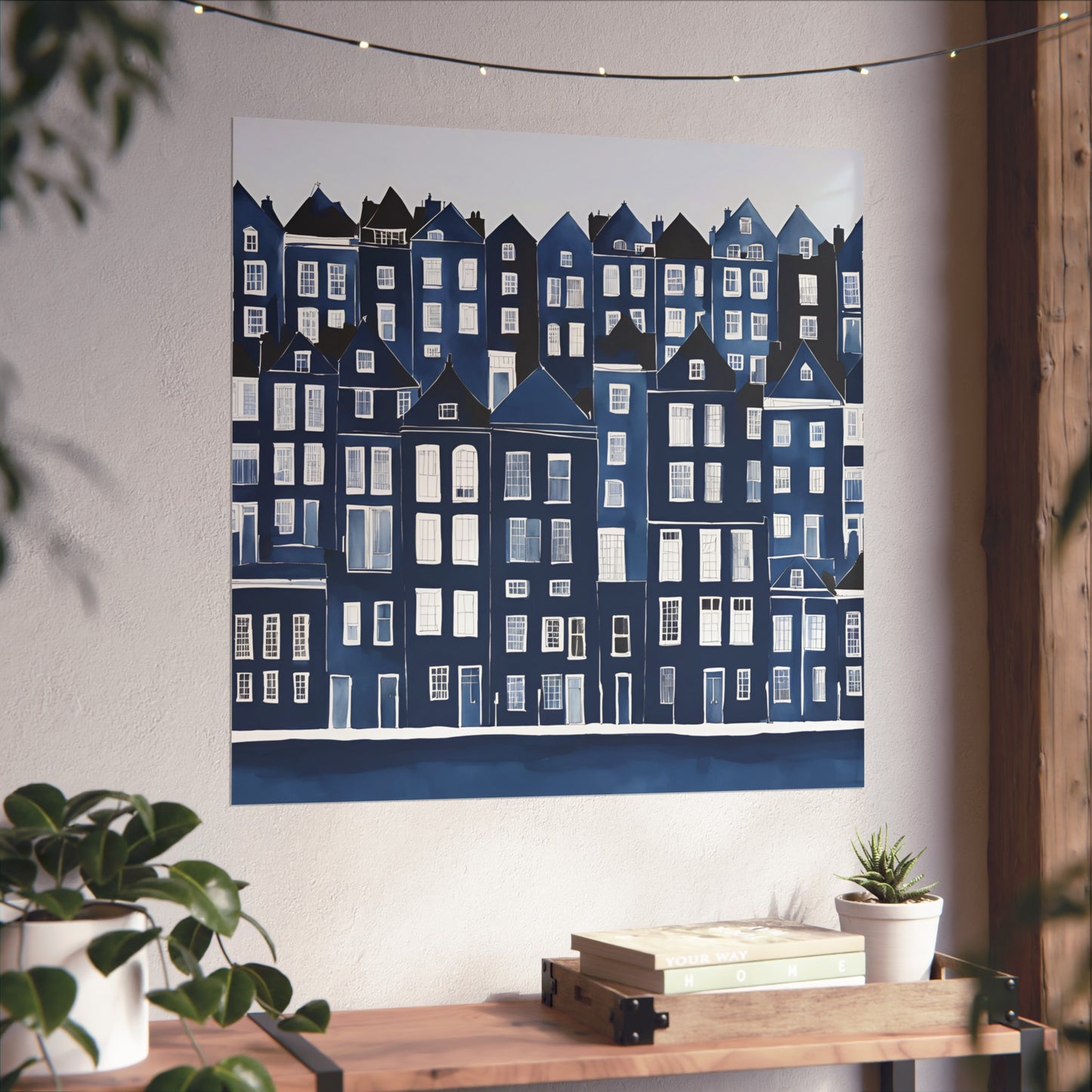 Blue Collection 27 Matte Print