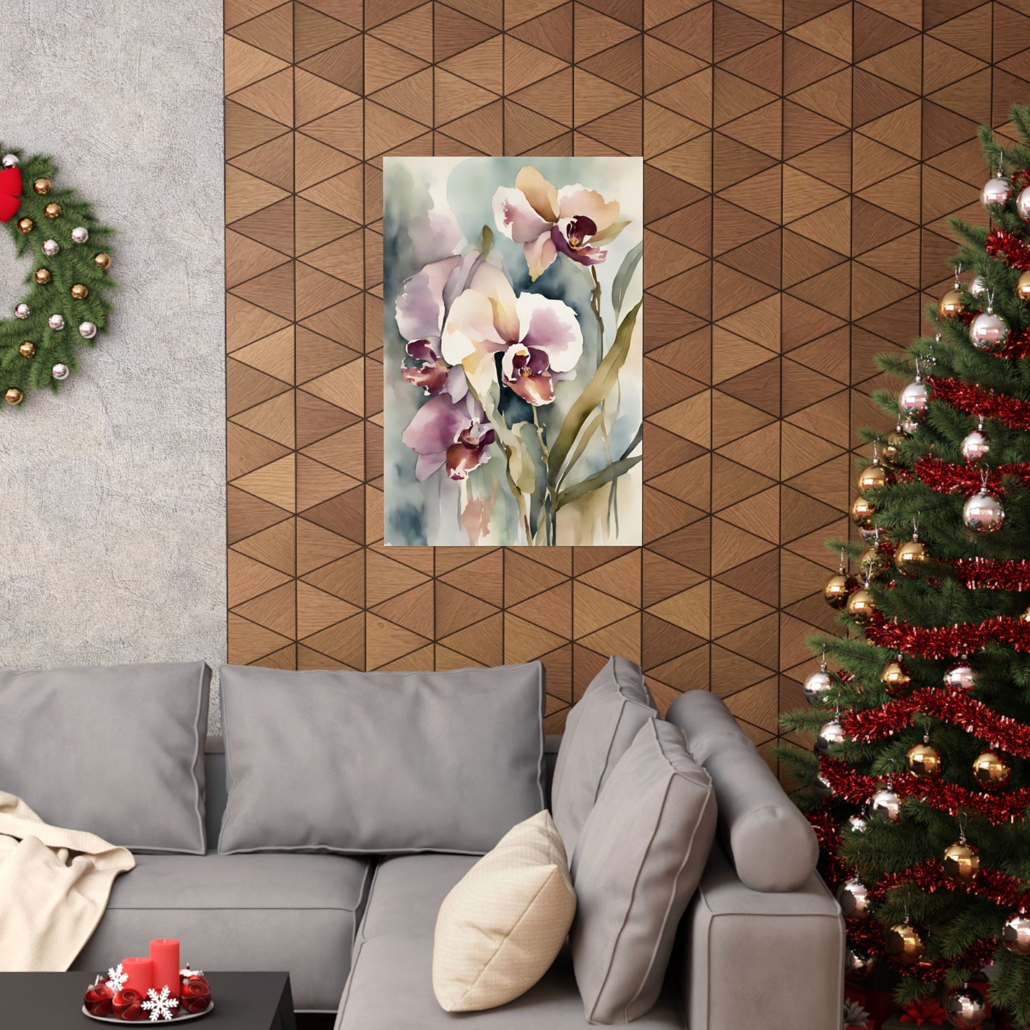Orchids 03 Matte Vertical Poster
