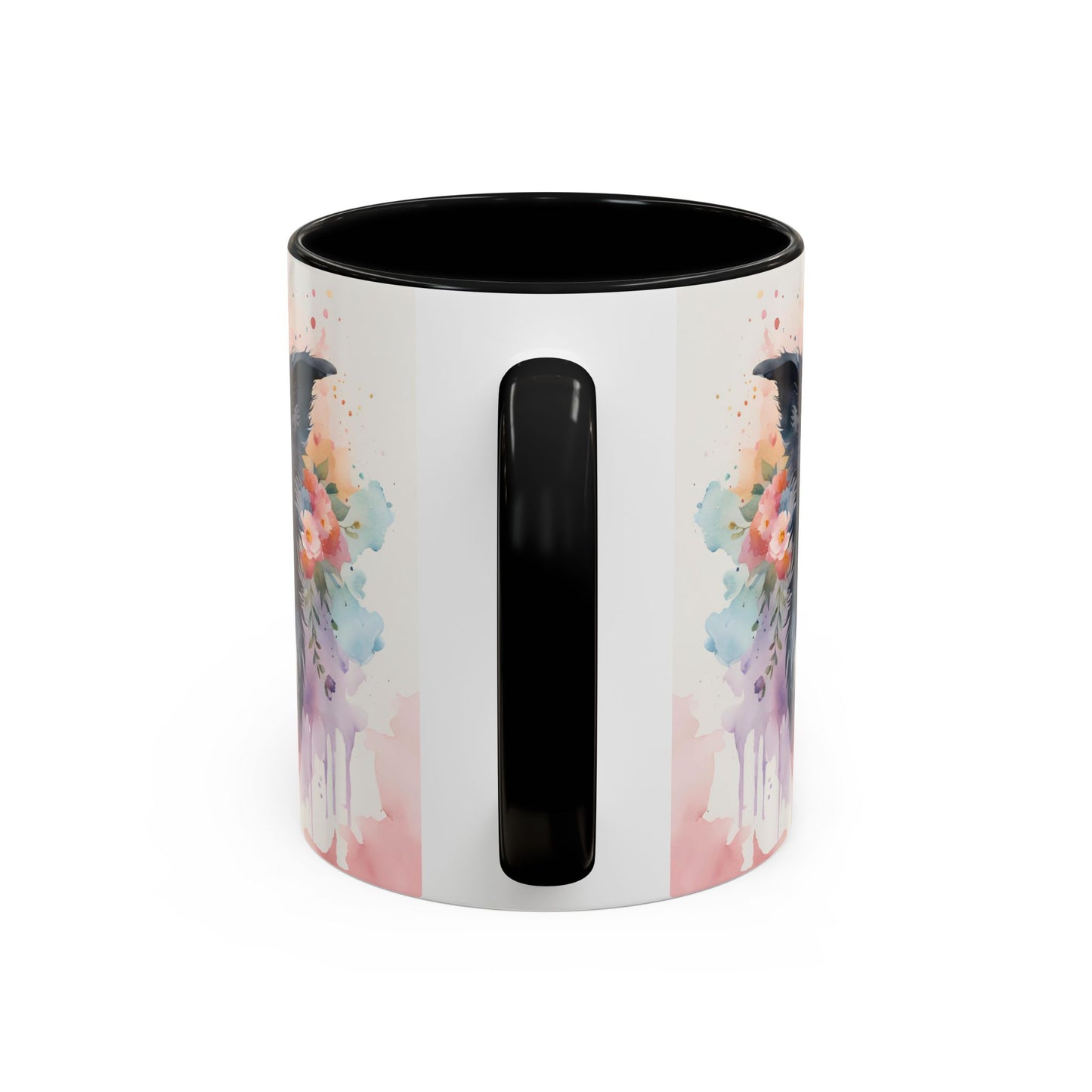 Border Collie 01 Accent Coffee Mug - Dog Lover Gift