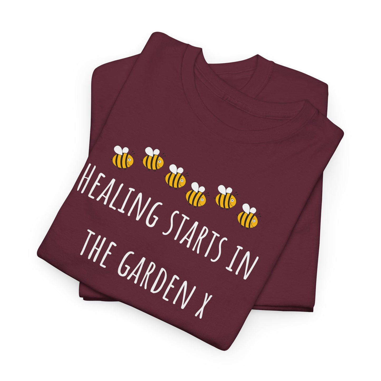 Healing Starts In The Garden X Unisex Heavy Cotton Tee