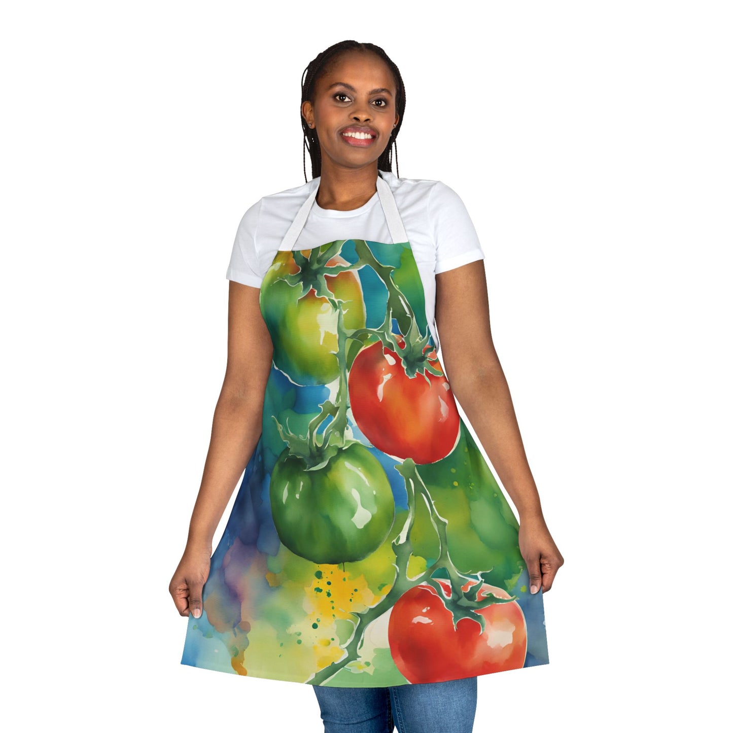 Tomatoes 02 Apron 5-Color Straps
