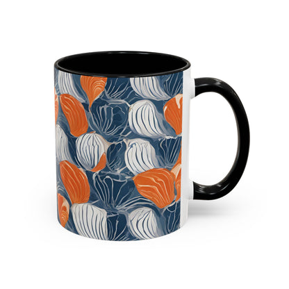 Orange shells 6 Accent Coffee Mug (11oz)