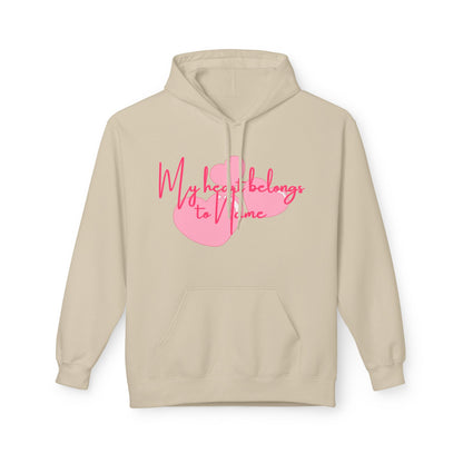 (Personalizable) My Heart Belongs To NAME Unisex Valentines Hoodie