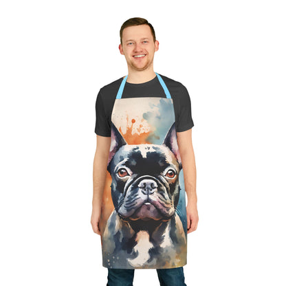 Little Frenchie Adult Apron (AOP)