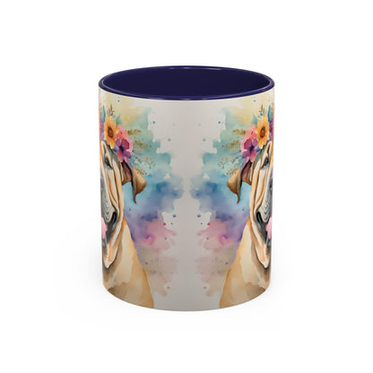Shar Pei 02 Accent Coffee Mug - Dog Lover Gift