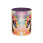 Dachshund 02 Accent Coffee Mug - Dog Lover Gift