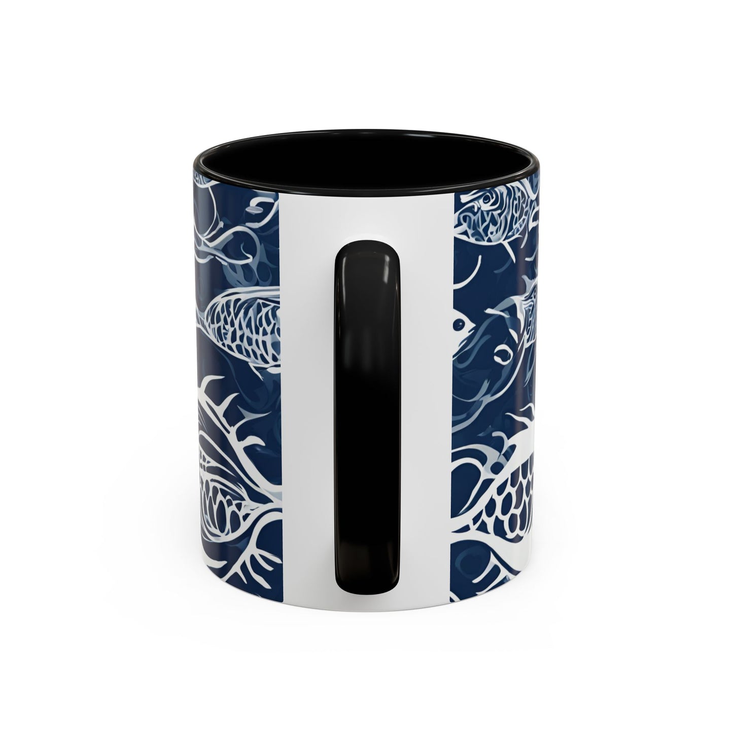 Fish 03 Accent Coffee Mug (11oz)